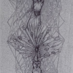 living-forms-get-out-70x170cm-pen-on-canvas-2016