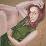 frau-in-gruen-80x100cm