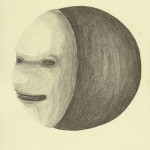 moon-face-bleistift-auf-papier